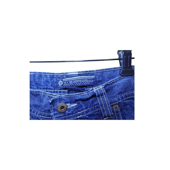 Vintage Function & Future Jeans Men’s 36x30 Wide Leg Dark Wash Y2K Streetwear - Picture 4 of 15